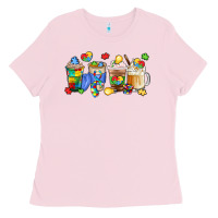Bubblegum Pink image title puzzlethemed beverages and accessories Ladies Tee - LillyAllenDesigns