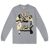 Heather Grey soul train Long Sleeve Tee - tuanDangUi