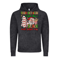 Vintage Black torn between lookin' like a snack and eatin' one Vintage Hoodie - texasbilliewilder