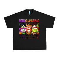 Black hallothanksmas its the most wonderful time of the Urban Heavy Tee - texasbilliewilder