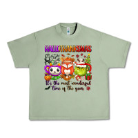 Oil Green hallothanksmas its the most wonderful time of the Urban Heavy Tee - texasbilliewilder