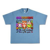 Pebble Blue hallothanksmas its the most wonderful time of the Urban Heavy Tee - texasbilliewilder
