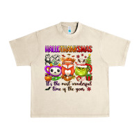 Sandshell hallothanksmas its the most wonderful time of the Urban Heavy Tee - texasbilliewilder