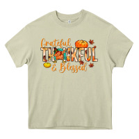 Mossy grateful thankful and blessed Heavy Core Tee - MaliasSmallBusiness