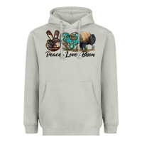 Moon Dust Peace lLve Bison Heavyweight Hoodie - LillyAllenDesigns