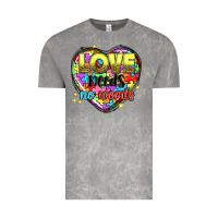 Cloud Rock love needs no words Vintage Tee - NancyCooperArtShop