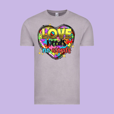 Love Needs No Words Vintage Tee Designed By Nancycooperartshop