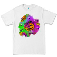 White halloween patch 1 Premium Tee - BundleAndBundleShop