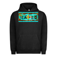 Pigment Black teacher license plate Urban Hoodie - BarkalooDesign