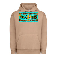 Pigment Burro teacher license plate Urban Hoodie - BarkalooDesign