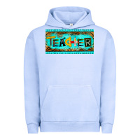 Pigment Grape Ice teacher license plate Urban Hoodie - BarkalooDesign
