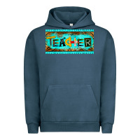 Pigment Midnight Navy teacher license plate Urban Hoodie - BarkalooDesign