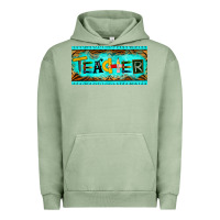 Pigment Oil Green teacher license plate Urban Hoodie - BarkalooDesign
