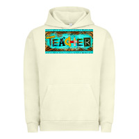 Pigment Pistachio teacher license plate Urban Hoodie - BarkalooDesign