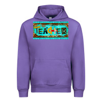 Tulip teacher license plate Urban Hoodie - BarkalooDesign