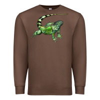 Chestnut İguana Premium Sweatshirt - LillyAllenDesigns