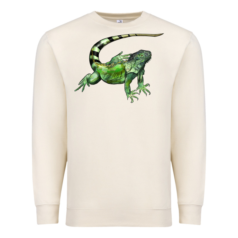 İguana Premium Sweatshirt by LillyAllenDesigns | Teevron