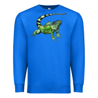 True Royal İguana Premium Sweatshirt - LillyAllenDesigns