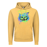 Vintage Mustard colorul chesire Vintage Hoodie - tuanDangUi