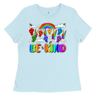 Baby Blue name celebrate kindness and diversity Ladies Tee - LillyAllenDesigns