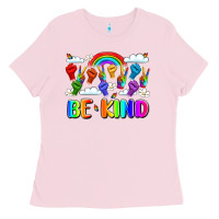 Bubblegum Pink name celebrate kindness and diversity Ladies Tee - LillyAllenDesigns