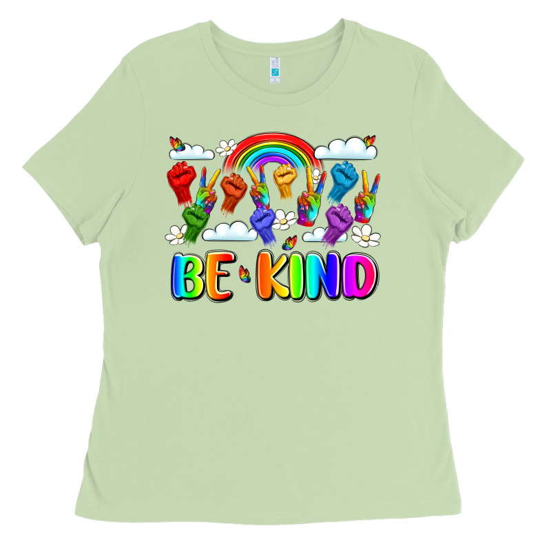 Name Celebrate Kindness And Diversity Ladies Tee by LillyAllenDesigns | Teevron