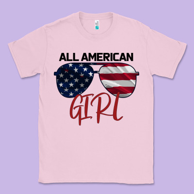 All American Girl Classic Tee Designed By Bettercallsaul