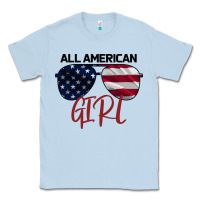 Dusty Blue All American Girl Classic Tee - Bettercallsaul