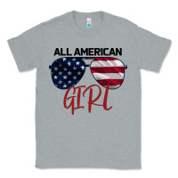 Heather Grey All American Girl Classic Tee - Bettercallsaul