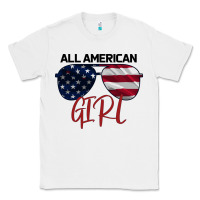 White All American Girl Classic Tee - Bettercallsaul