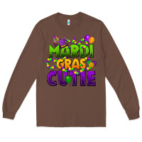 Chestnut mardi gras cutie Long Sleeve Tee - CowGirlArtShop