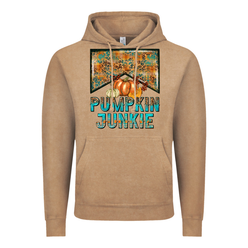 Pumpkin Junkie Vintage Hoodie by NancyCooperArtShop | Teevron