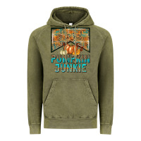 Vintage Olive Pumpkin junkie Vintage Hoodie - NancyCooperArtShop