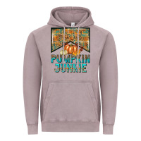 Vintage Zinc Pumpkin junkie Vintage Hoodie - NancyCooperArtShop
