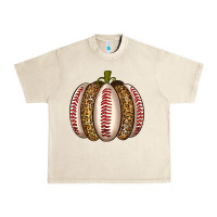 Sandshell Baseball Pumpkin Urban Heavy Tee - texasbilliewilder