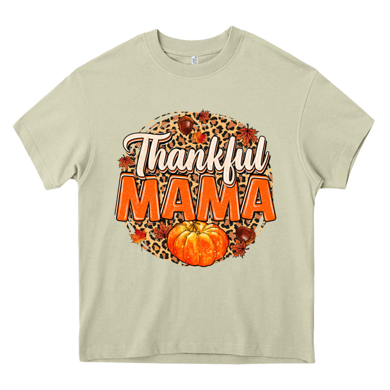 Thankful Mama Heavy Core Tee by MaliasSmallBusiness | Teevron