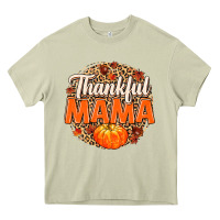 Mossy Thankful Mama Heavy Core Tee - MaliasSmallBusiness