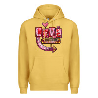 Antique Gold Valentines Day Love Vacant Premium Hoodie - FaDigitalArtStudio
