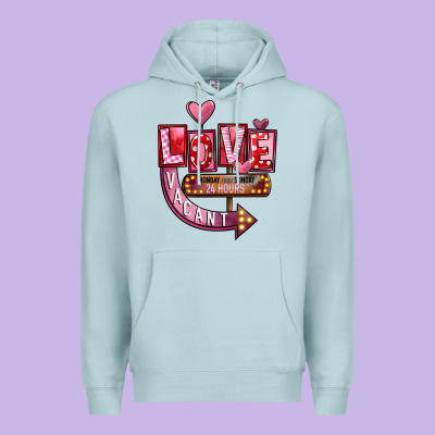 Valentines Day Love Vacant Premium Hoodie Designed By Fadigitalartstudio