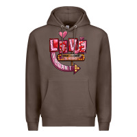Coffee Valentines Day Love Vacant Premium Hoodie - FaDigitalArtStudio