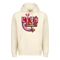 Sandshell Valentines Day Love Vacant Premium Hoodie - FaDigitalArtStudio