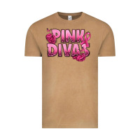 Vintage Camel Pink Divas Breast Cancer Vintage Tee - NancyCooperArtShop