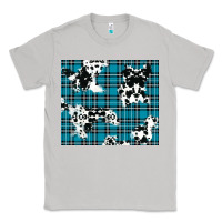 Moon Dust winter plaid and cowhide pattern Classic Tee - RanaPortraitStore