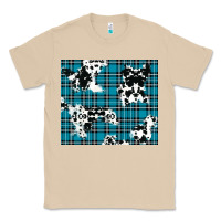 Mushroom winter plaid and cowhide pattern Classic Tee - RanaPortraitStore