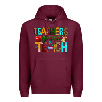 Burgundy teachers gonna teach Premium Hoodie - RanaPortraitStore