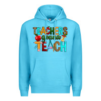 Ocean Blue teachers gonna teach Premium Hoodie - RanaPortraitStore