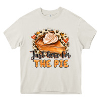 Cream Just Here For The Pie Heavy Core Tee - MaliasSmallBusiness