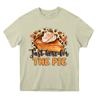 Mossy Just Here For The Pie Heavy Core Tee - MaliasSmallBusiness