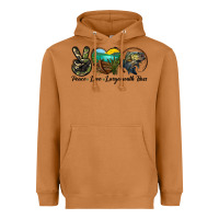 Meerkat peace love largemouth bass Heavyweight Hoodie - LillyAllenDesigns