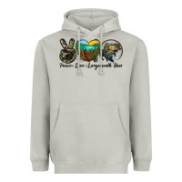Moon Dust peace love largemouth bass Heavyweight Hoodie - LillyAllenDesigns